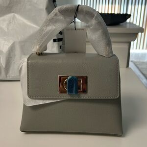FURLA 1927 TOP HANDLE MINI- cenere